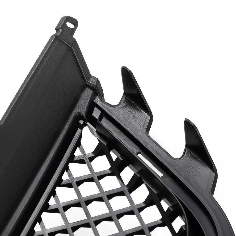 1x Front Bumper Upper Grille Mesh Grill For Cadillac CTS-V 2008-2014 Black ABS