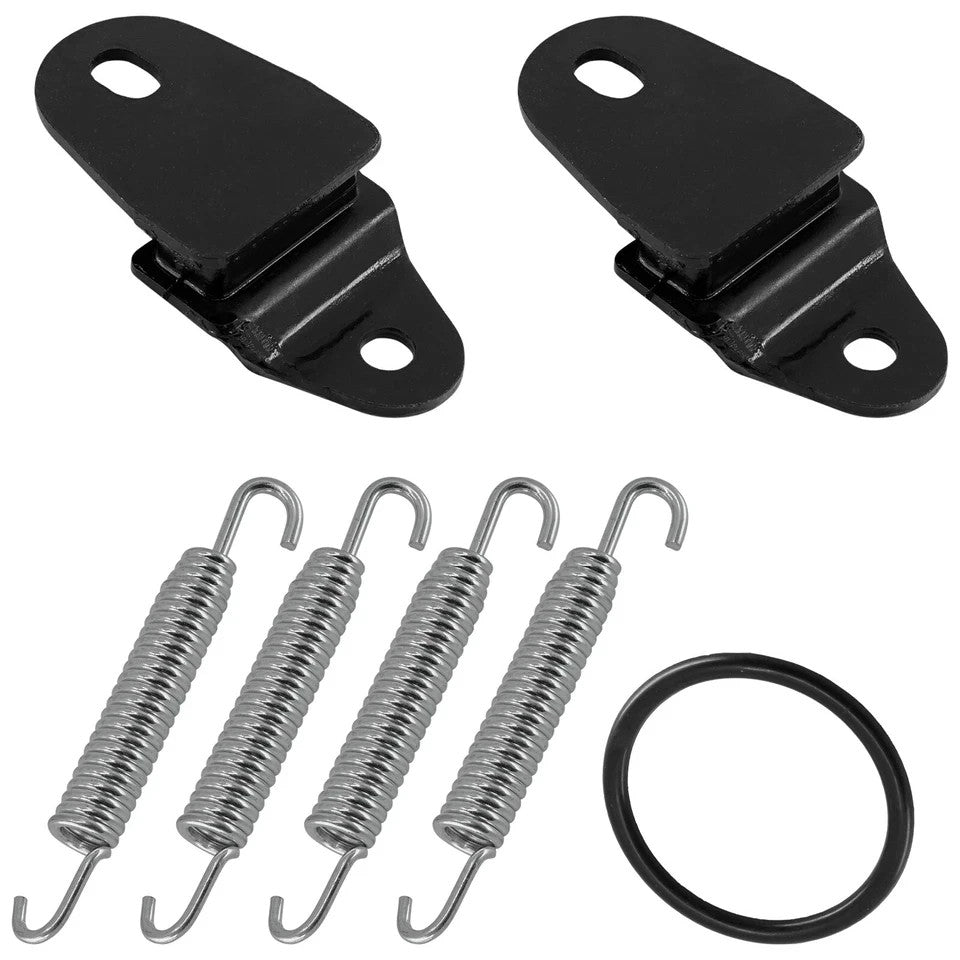 Exhaust Muffler Spring Gasket Stay Kit for Yamaha Banshee 350 YFZ350 1987-2006