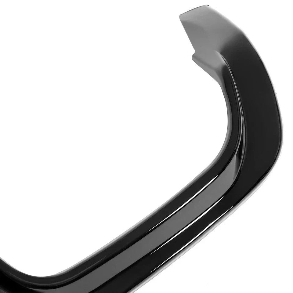 Rear Bumper Lip Spoiler Diffuser GLOSS BLACK Fit Mercedes W204 C63 AMG 2012-2014
