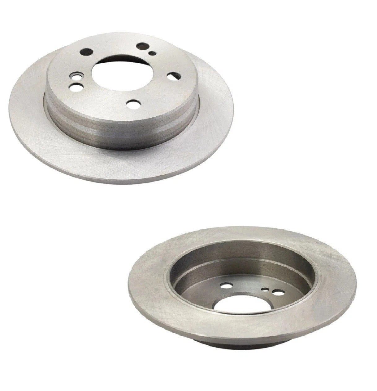 Rear Solid 5 Stud Disc Brake Rotor Set Pair 2014231212 for Mercedes Benz