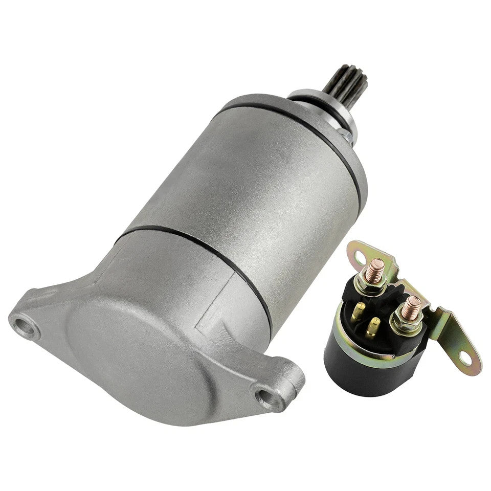 Starter & Solenoid Relay for Suzuki LT-4WD Lt4WD Quadrunner 1987-1998 Atv