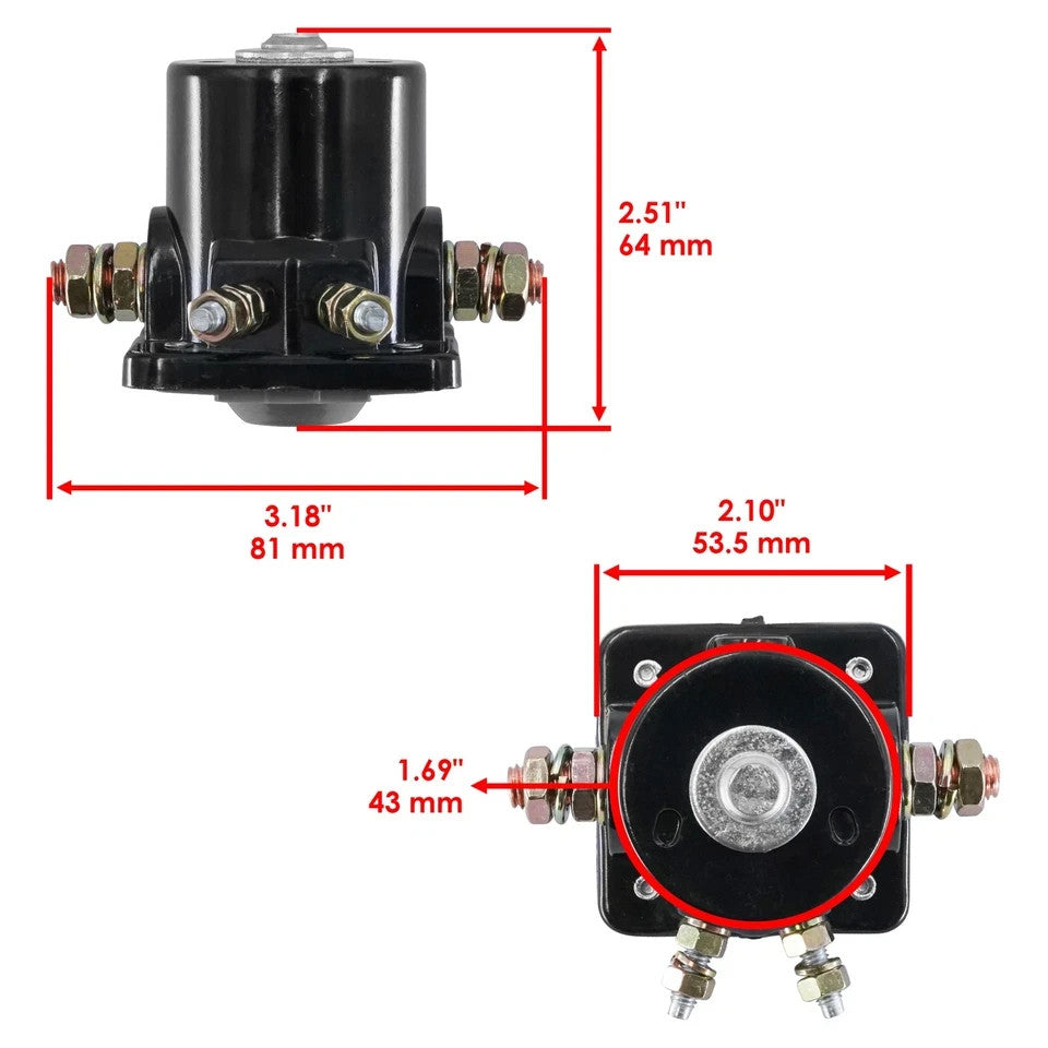 Starter Solenoid Relay for OMC for Evinrude 30 30HP 1984-2005