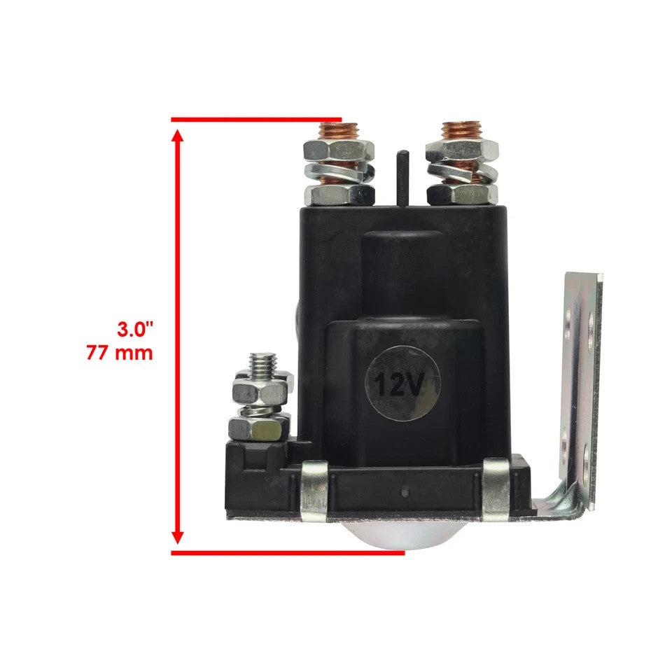 Starter Solenoid for John Deere 116 116H with 38 and 46 Inch Deck AM104036