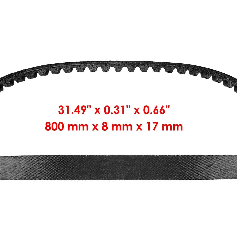 Caltric Clutch Drive Belt For Polaris Predator 90 2003-2006 0450239