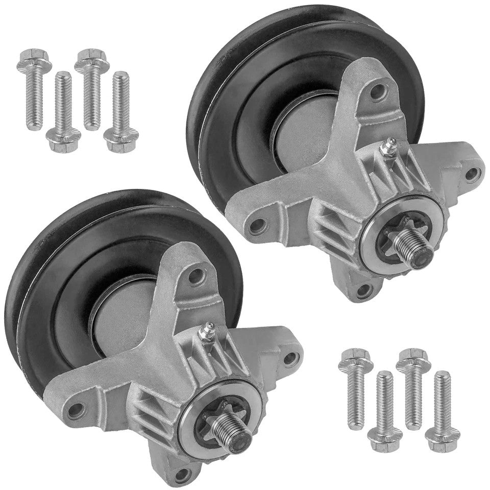 42" Deck Spindle w/ Pulley for Toro LX423 LX425 Lawn Tractor / 112-6063 112-6221