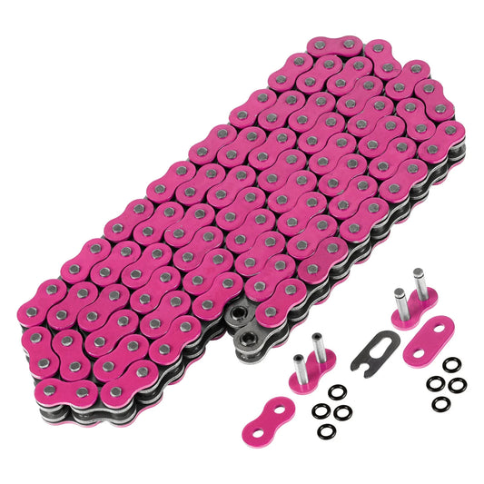 Pink O-Ring Drive Chain for Yamaha Raptor 350 YFM350R 2004-2013