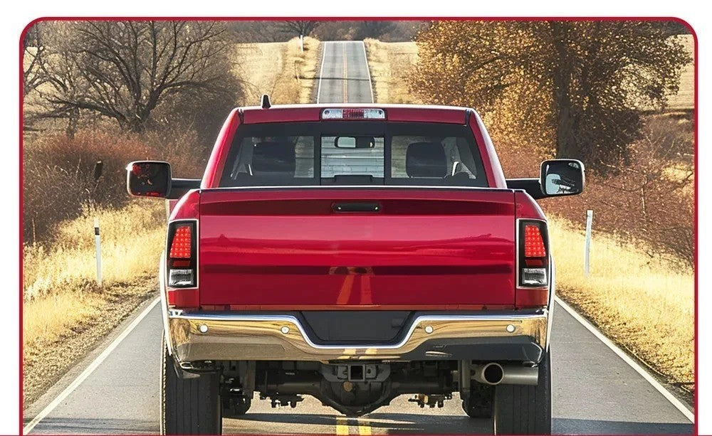 HECASA LED Tail Lights Brake Lamps For 2009-2018 Dodge Ram 1500 2500 3500 Pickup