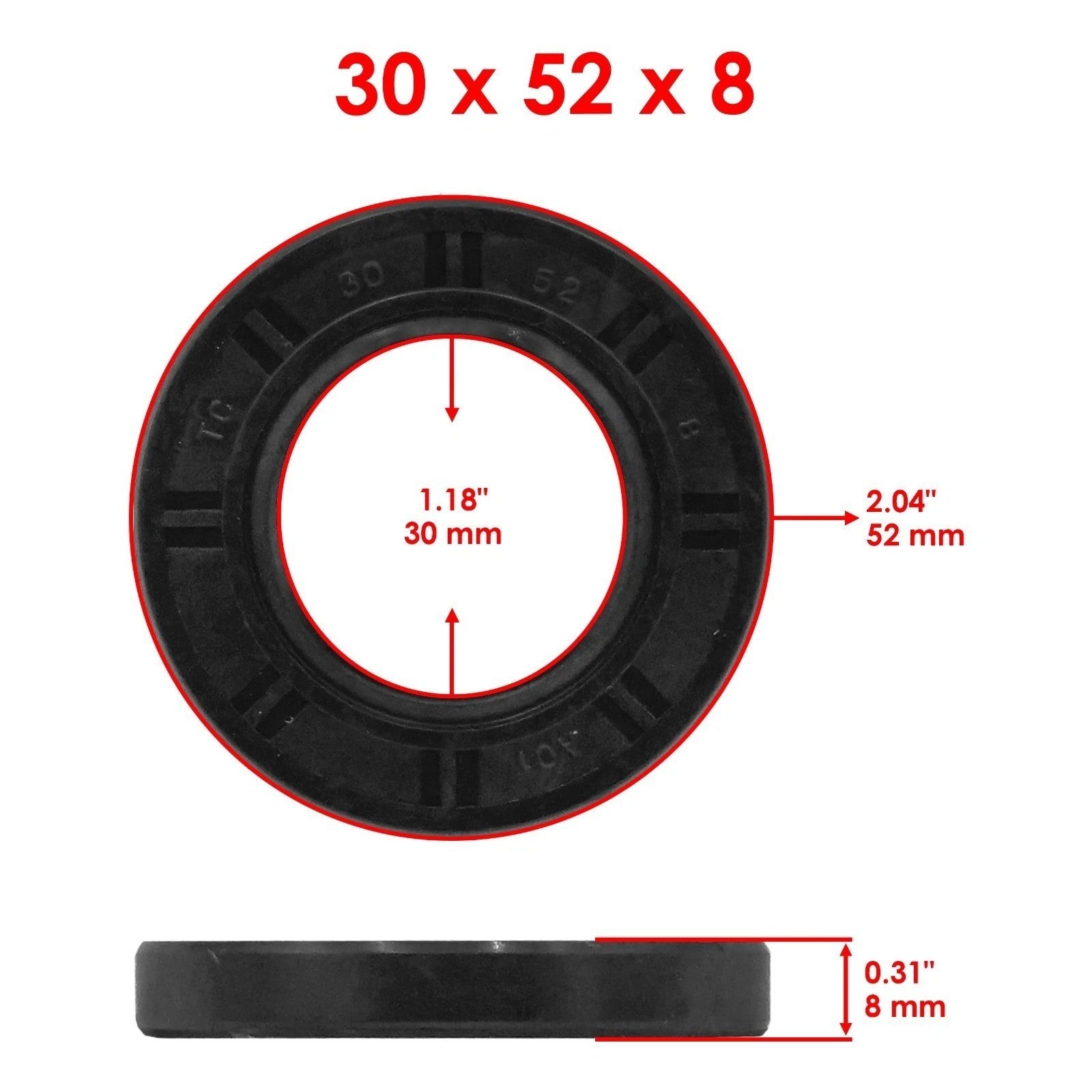 Rear Differential Seals For Can-Am Outlander 850 18-22 / Outlander Max 850 18-22