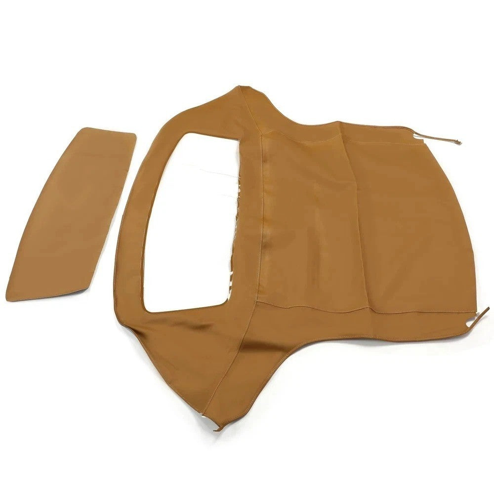 HECASA For BMW Z3 1996-2002 Convertible Soft Top Tan w/ Plastic Window 96-02