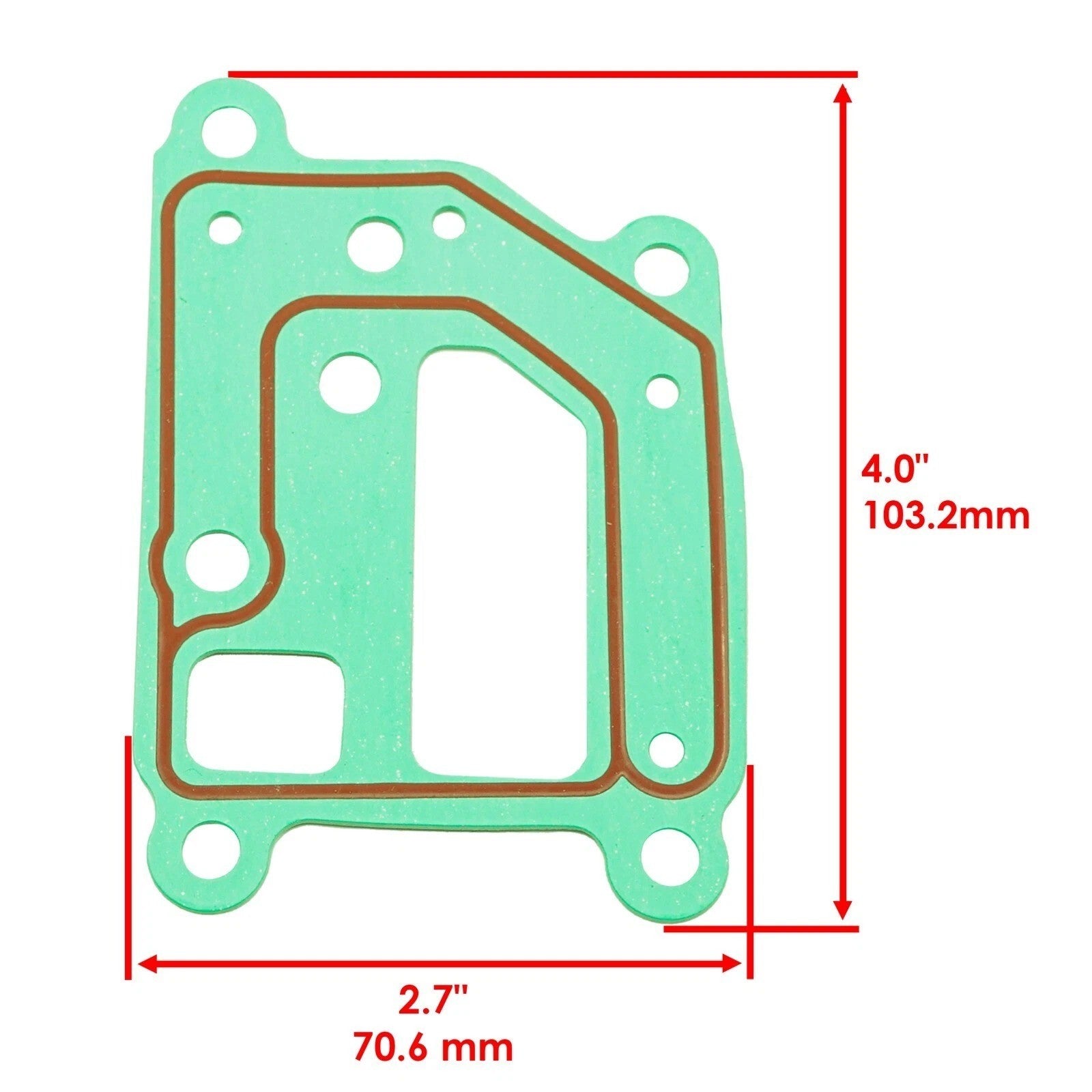 Caltric Engine Breather Gasket For Kohler CH20 2404167-S Mower Generator NEW