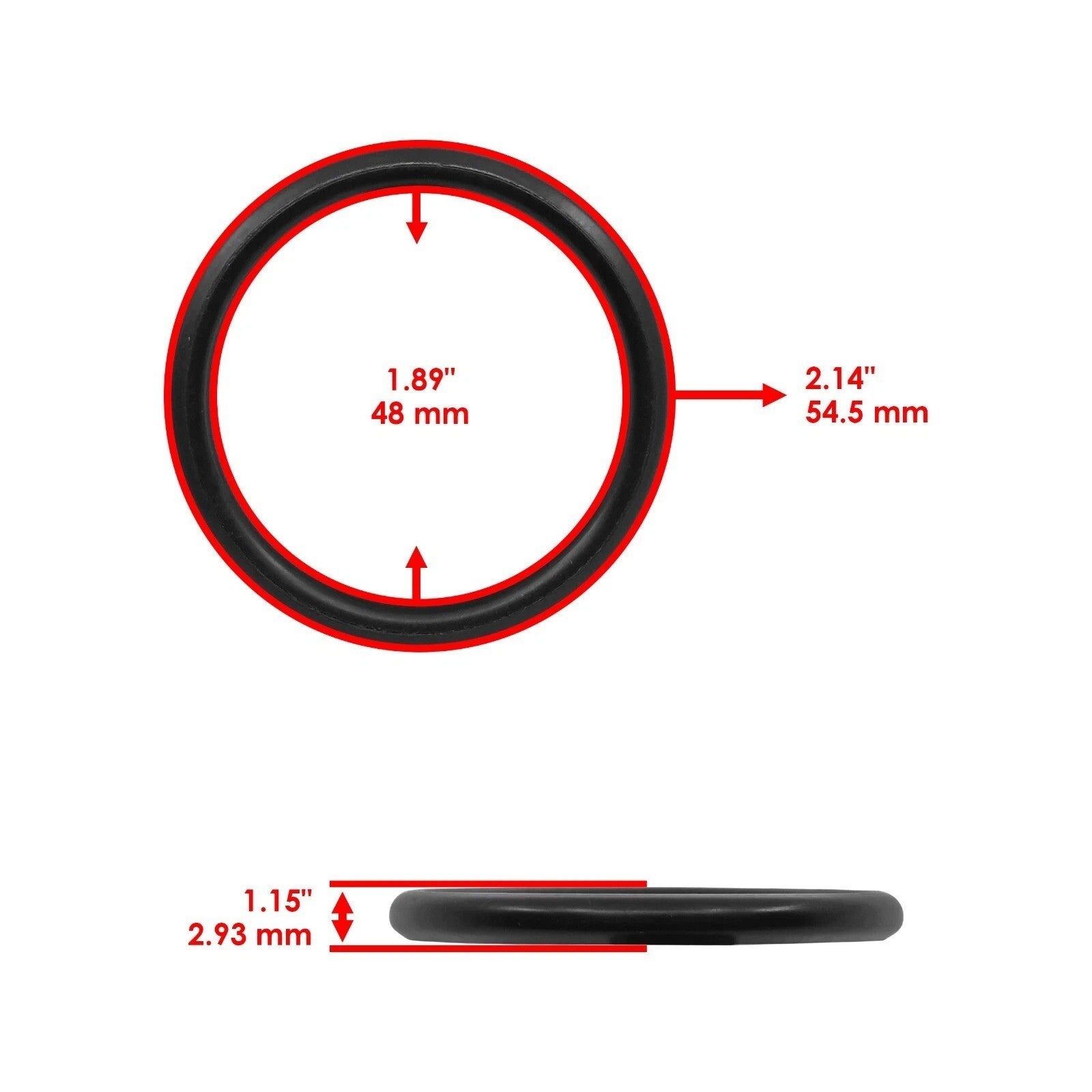 Exhaust Muffler Gaskets For Honda Pioneer 700 SXS700 2014-2023 18291-MW3-670