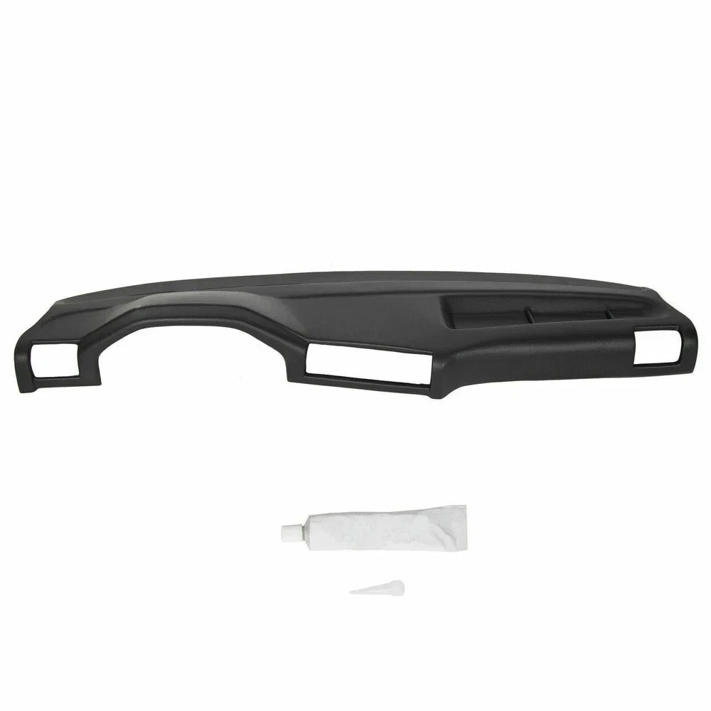 Dashboard Molded Dash Cap Cover Black For 1984-1991 BMW 3-Series E30 318i 325i