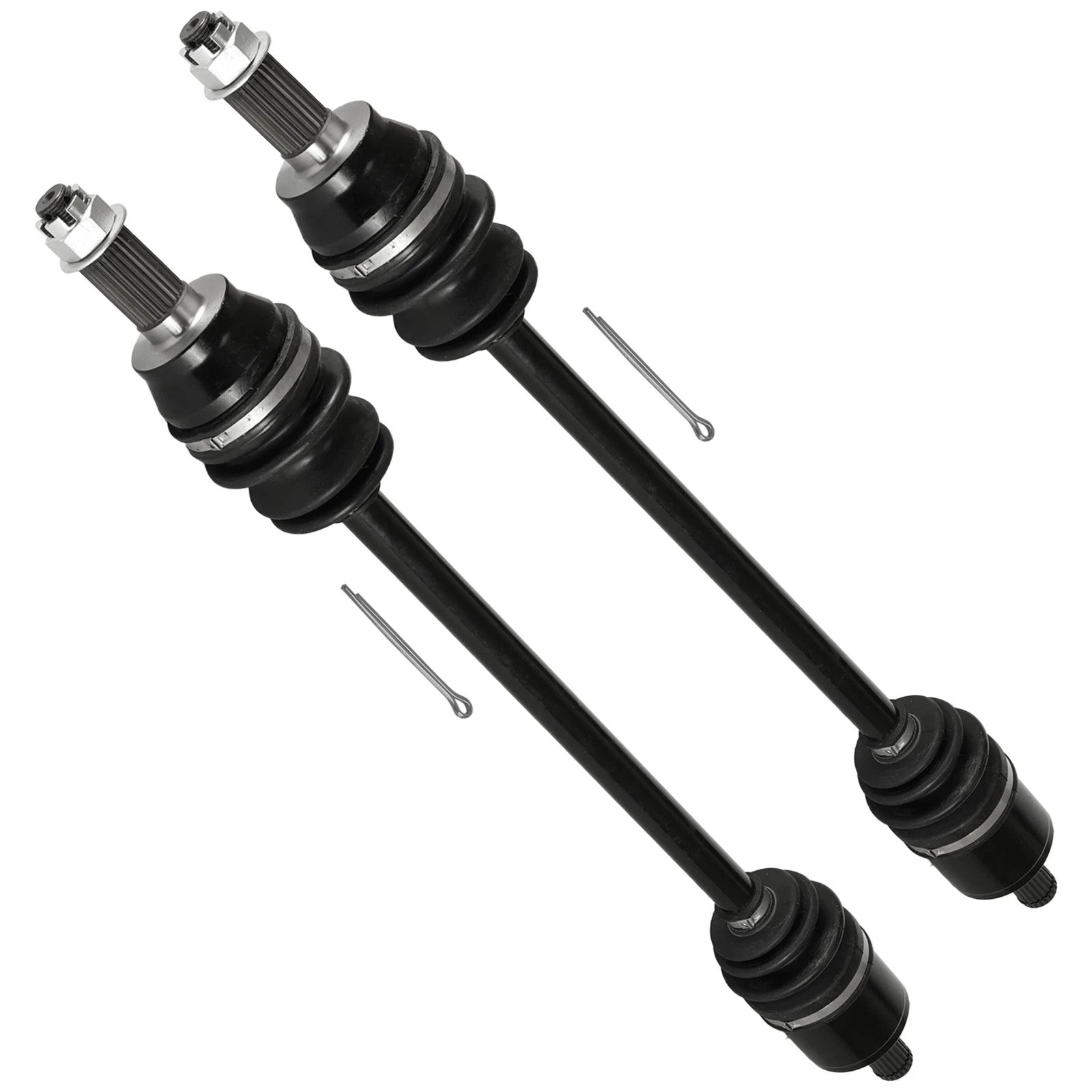 Front Left & Right Complete CV Joint Axles For Polaris RZR 900 60" 2015-2019