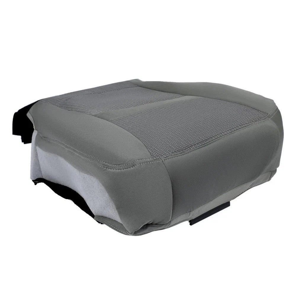 For 2006-2009 2010 Dodge Ram 2500 3500 Driver Bottom Seat Cover Cloth Dark Gray