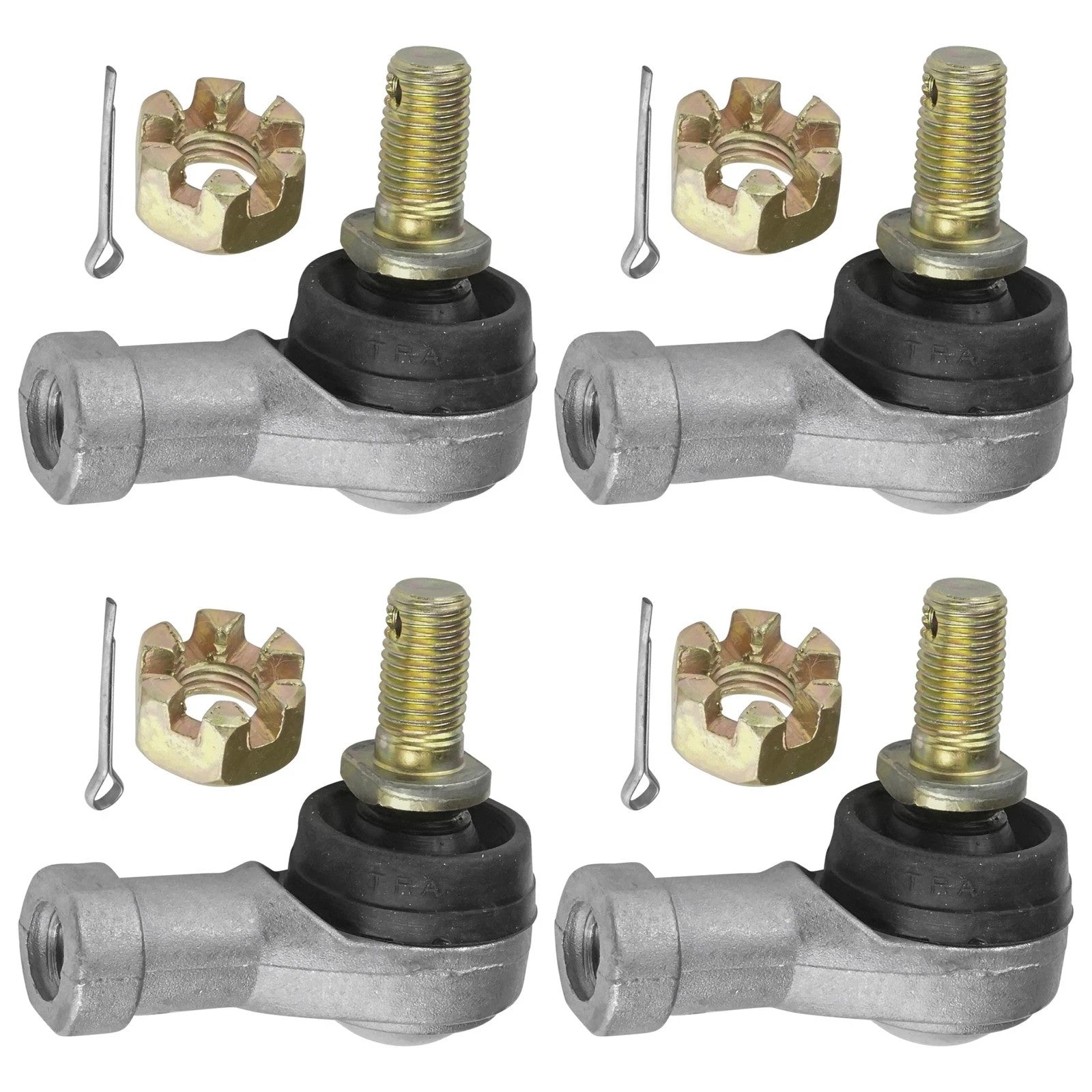 2 Sets Of Tie Rod End Kit for Honda TRX125 Fourtrax 125 1985 1986 1987 1988