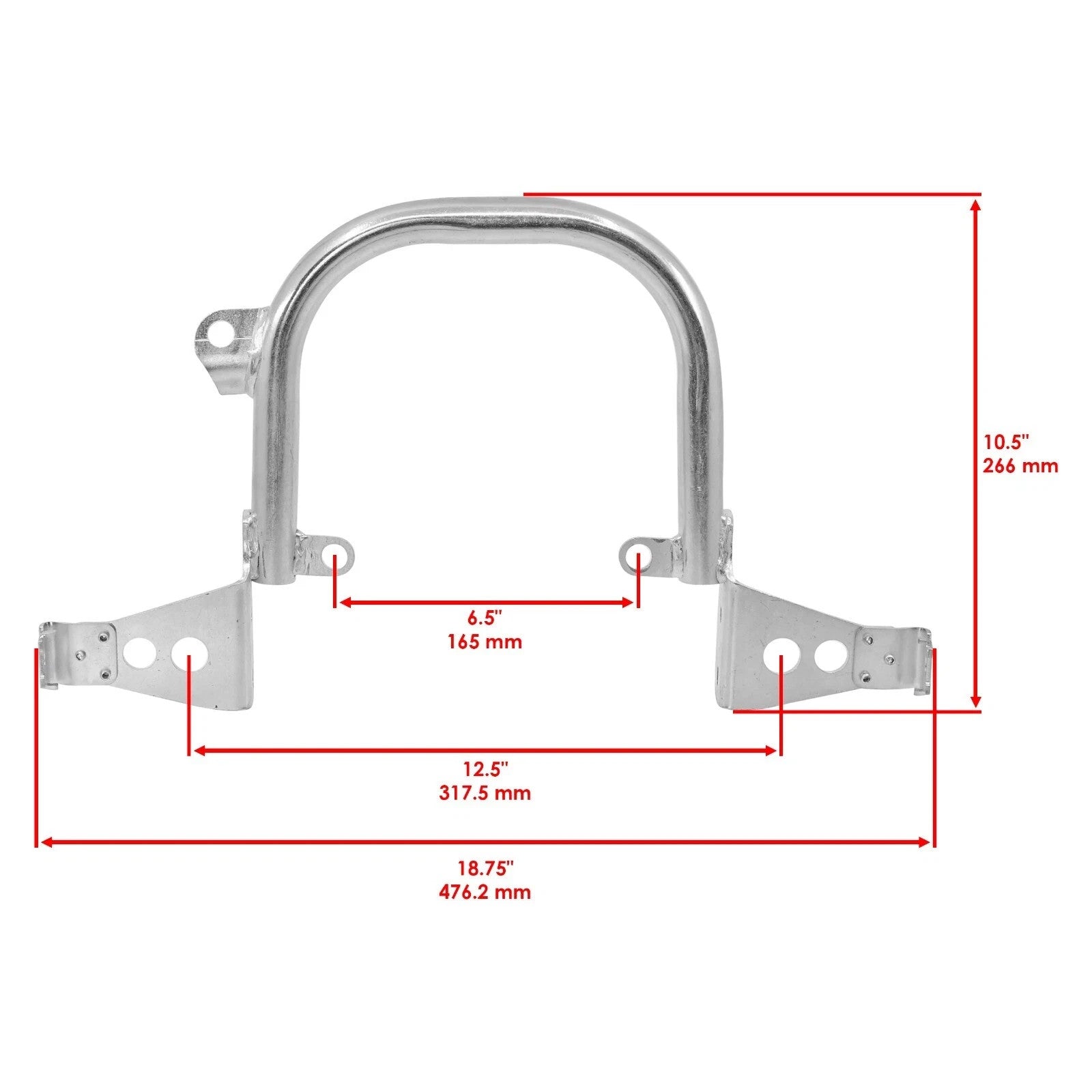 Rear Grab Bar For Yamaha YFZ450R YFZ450RSE 2009-2013 18P-2845R-00-00