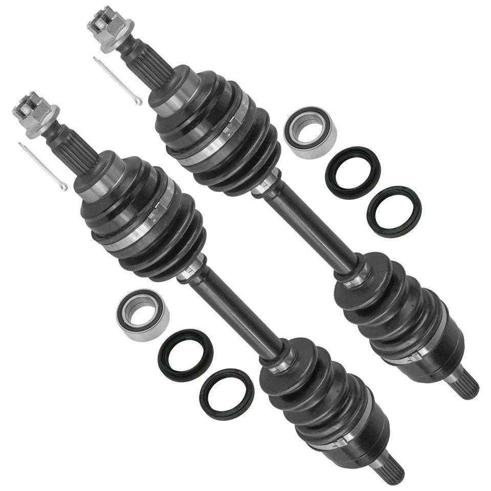 Front Left & Right CV Joint Axle For Honda Fourtrax 300 TRX300FW 4X4 1988-2000