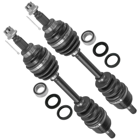 Front Left & Right CV Joint Axle For Honda Fourtrax 300 TRX300FW 4X4 1988-2000