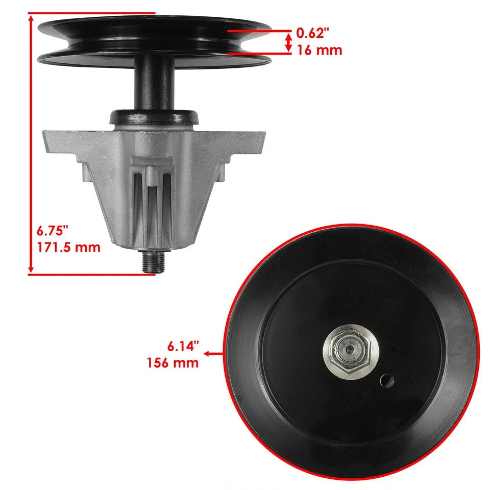 30" 42" Deck Spindle for Craftsman Z6000 ZS6500 PYT9000 R1500 R1000 / 918-04822B