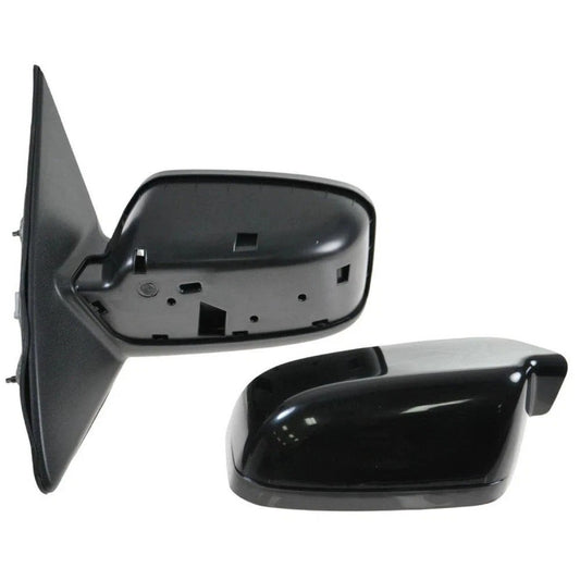 Power Heated Side View Mirror Smooth Black Driver Left LH for Ford Fusion Milan