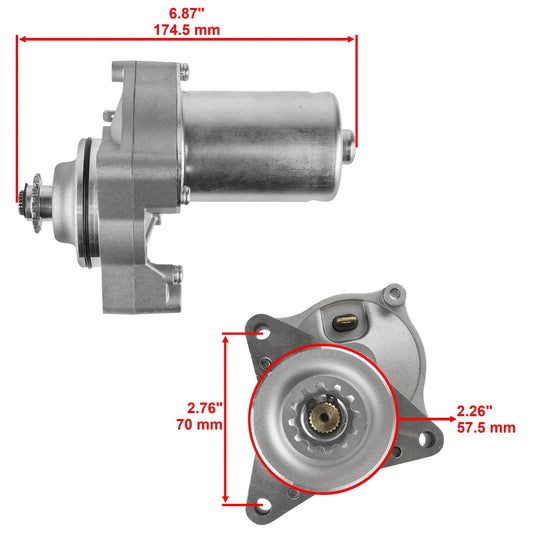 Starter for Honda TRX90 TRX90EX TRX90X  Fourtrax Sportrax 2006-2025