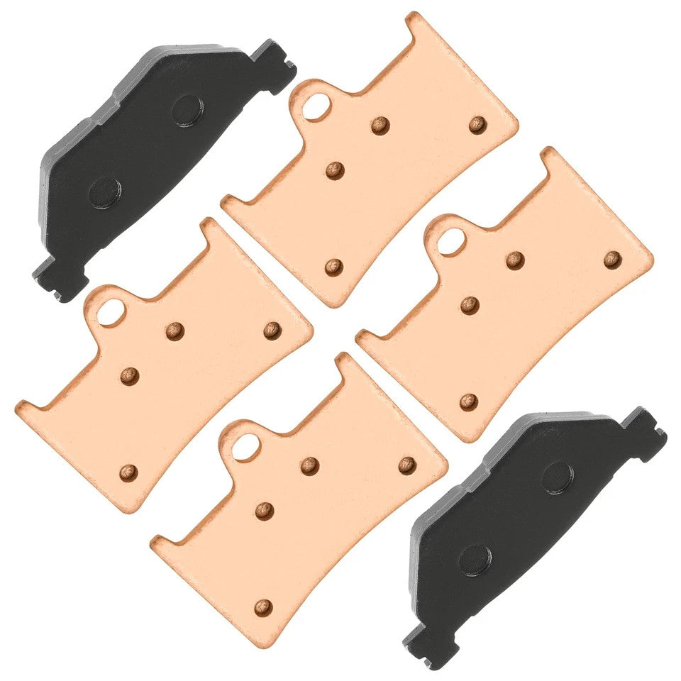 Front & Rear Brake Pads for Yamaha XV1700Pc Road Star 1700 Warrior 2002-2009