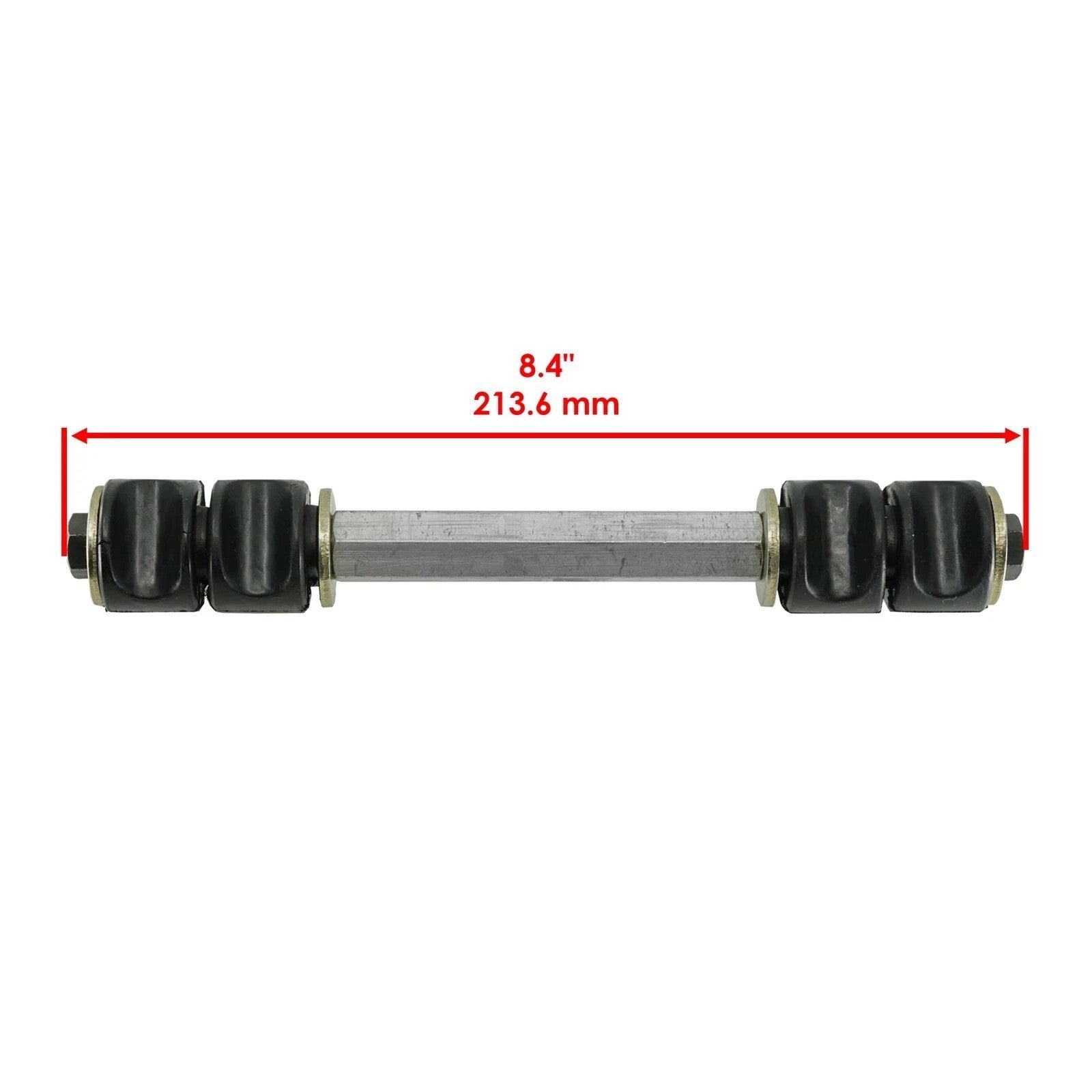Caltric Rear Upper A-Arm Stabilizer Rod For Polaris 5020827 Length 213.6mm