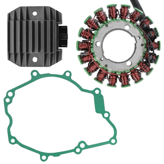 Stator And Regulator Rectifier W/Gasket for Yamaha FZ6 Fzs6 2004-2009