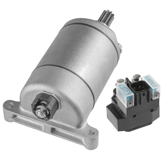 Starter and Relay Solenoid fits Yamaha Grizzly 700 YFM700F 4x4 2009 2010 - 2025