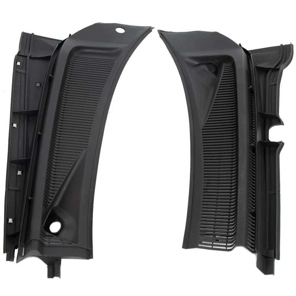 HECASA FOR 11-16 Super Duty F250 F350 Windshield Wiper Cowl Panel Grille LH+RH