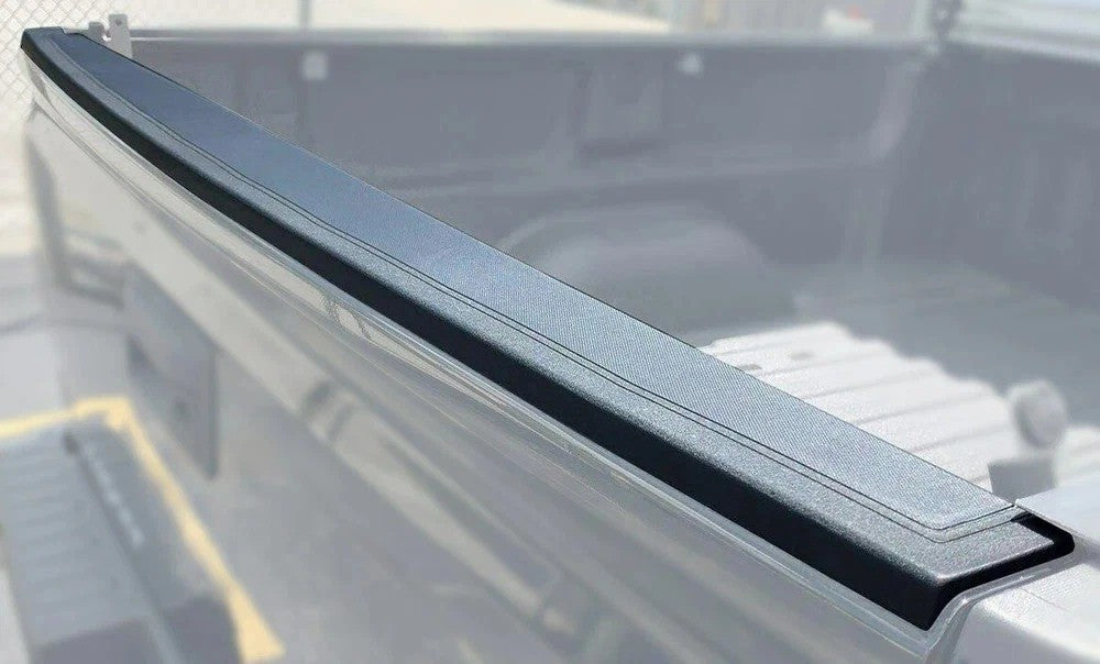 Fit For 14-19 GMC Sierra Chevy Silverado Tailgate Cap Molding Top Protector Trim