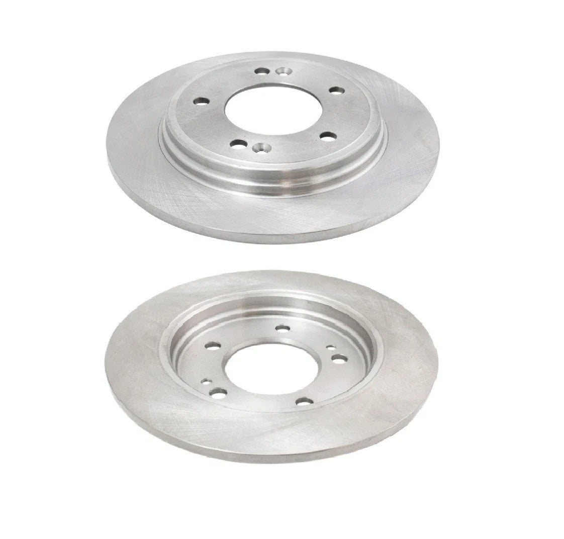 Rear Premium Posi Ceramic Disc Brake Pads & Rotor Kit for Hyundai Kia