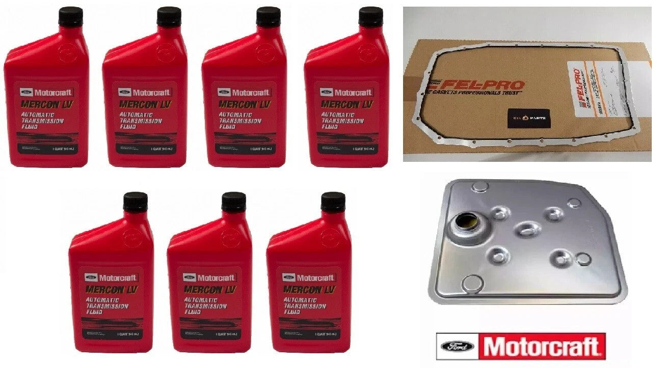 OEM Ford 6R80 Transmission Service Kit & LV Fluid For 11-17 F-150 & Expedition