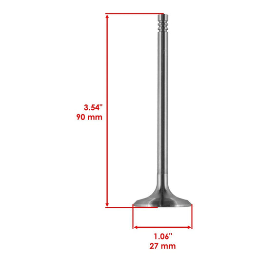 Exhaust & Intake Valve for Can-Am Bombardier Outlander 650 2006-2016 2018-2022