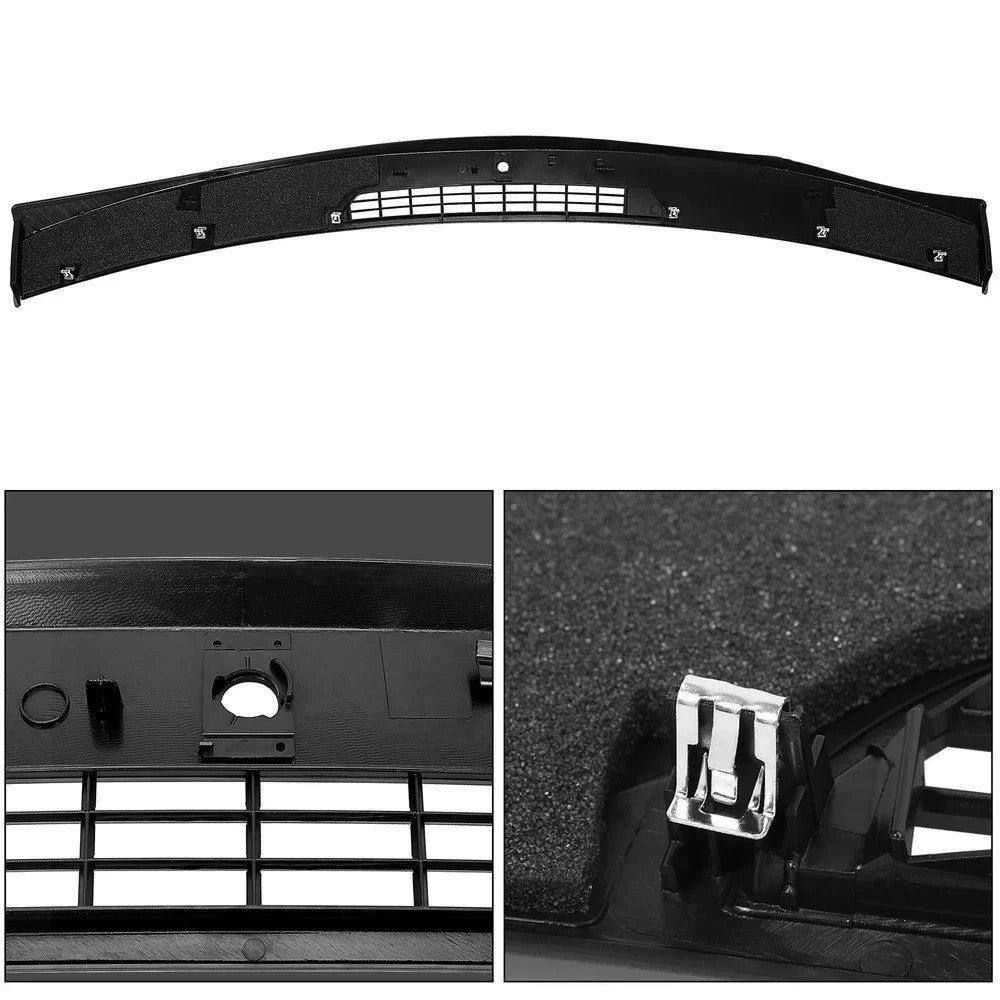 For 2006-16 Impala Black Upper Dash panel Cover Trim Defrost Vent W/Sensor Hole