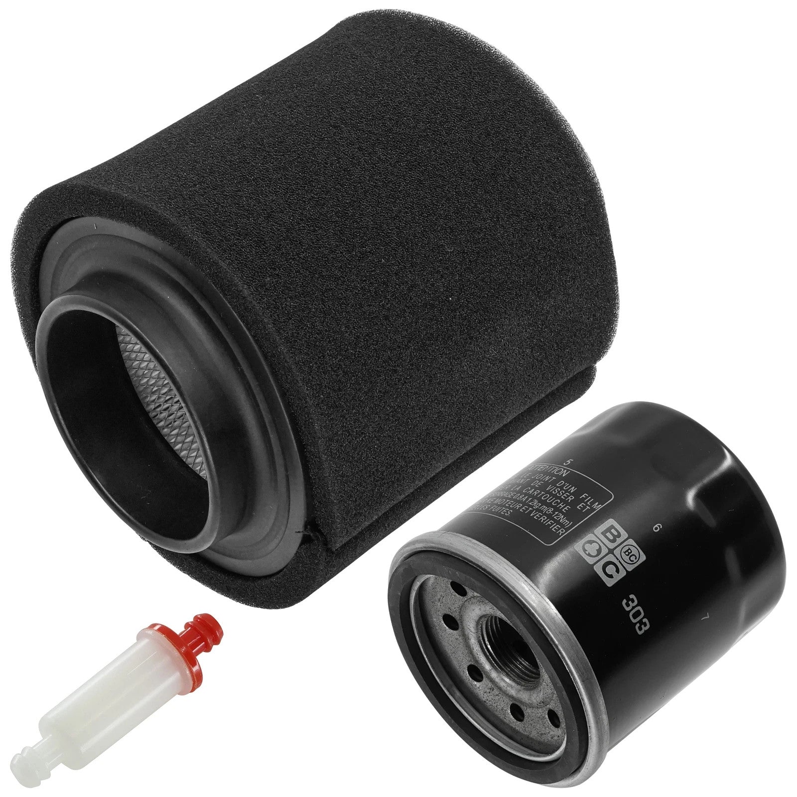 Caltric Air & Fuel Filter For Polaris Hawkeye 300 2X4 4x4 2006-2010 1253355