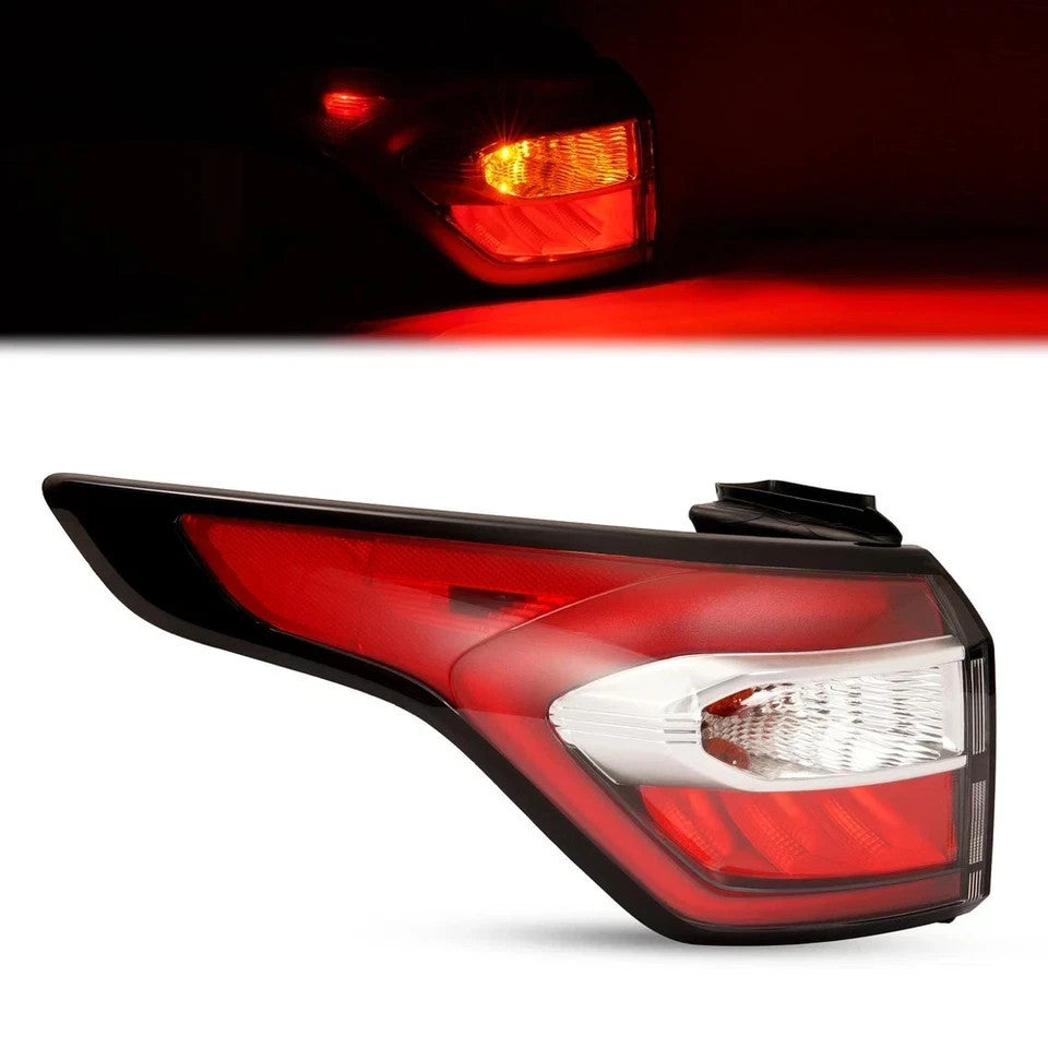 Left Outer Side Rear Tail Light Brake Lamp For 2017-2019 Ford Escape Kuga w/Blub