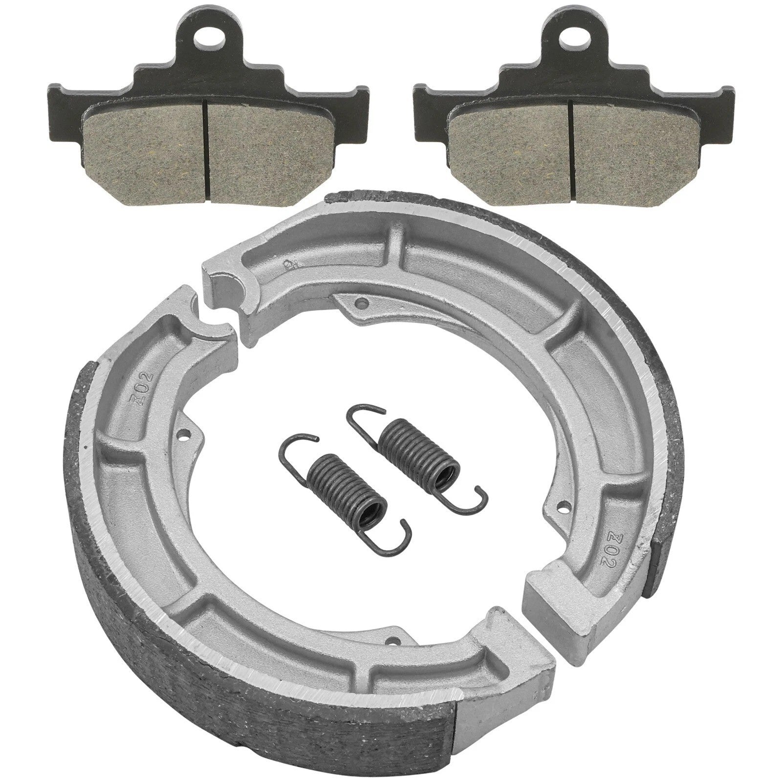 Front Brake Pads & Rear Brake Shoes for Suzuki LS650 Boulevard S40 2005-2019