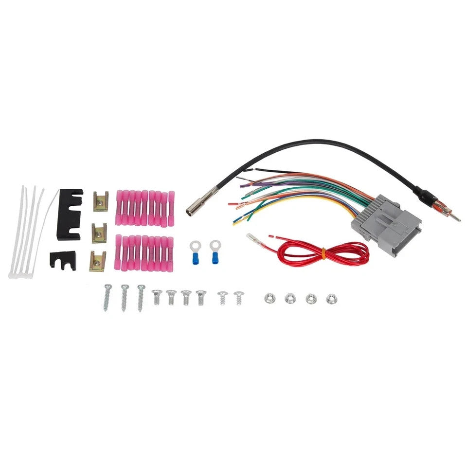 Car Radio Stereo 2Din Dash Kit Wire Harness for 1992-up BUICK Chevy GMC Pontiac