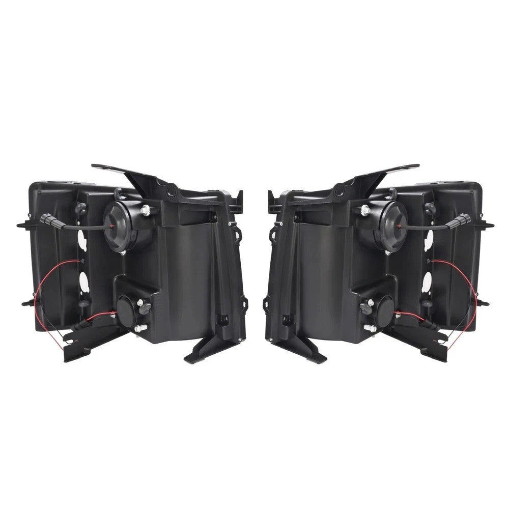 Projector Headlights LED DRL For Chevy Silverado 1500 2500HD 3500 HD 2007-2013