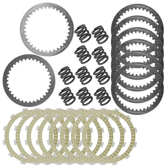 Clutch Friction Steel Plates kit for Kawasaki Vulcan 1500 VN1500 1996-2005