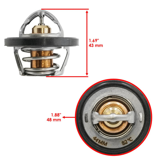 Thermostat and Seal 180F for Polaris Ranger 1000 2019 2020 2021 2022 / 7052496