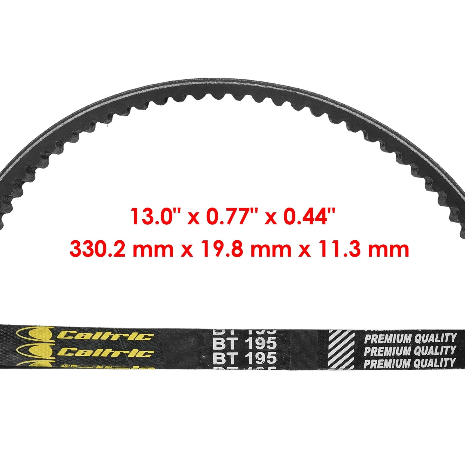 Caltric Drive Clutch Belt For Polaris RZR 200 2021-2026 3050270