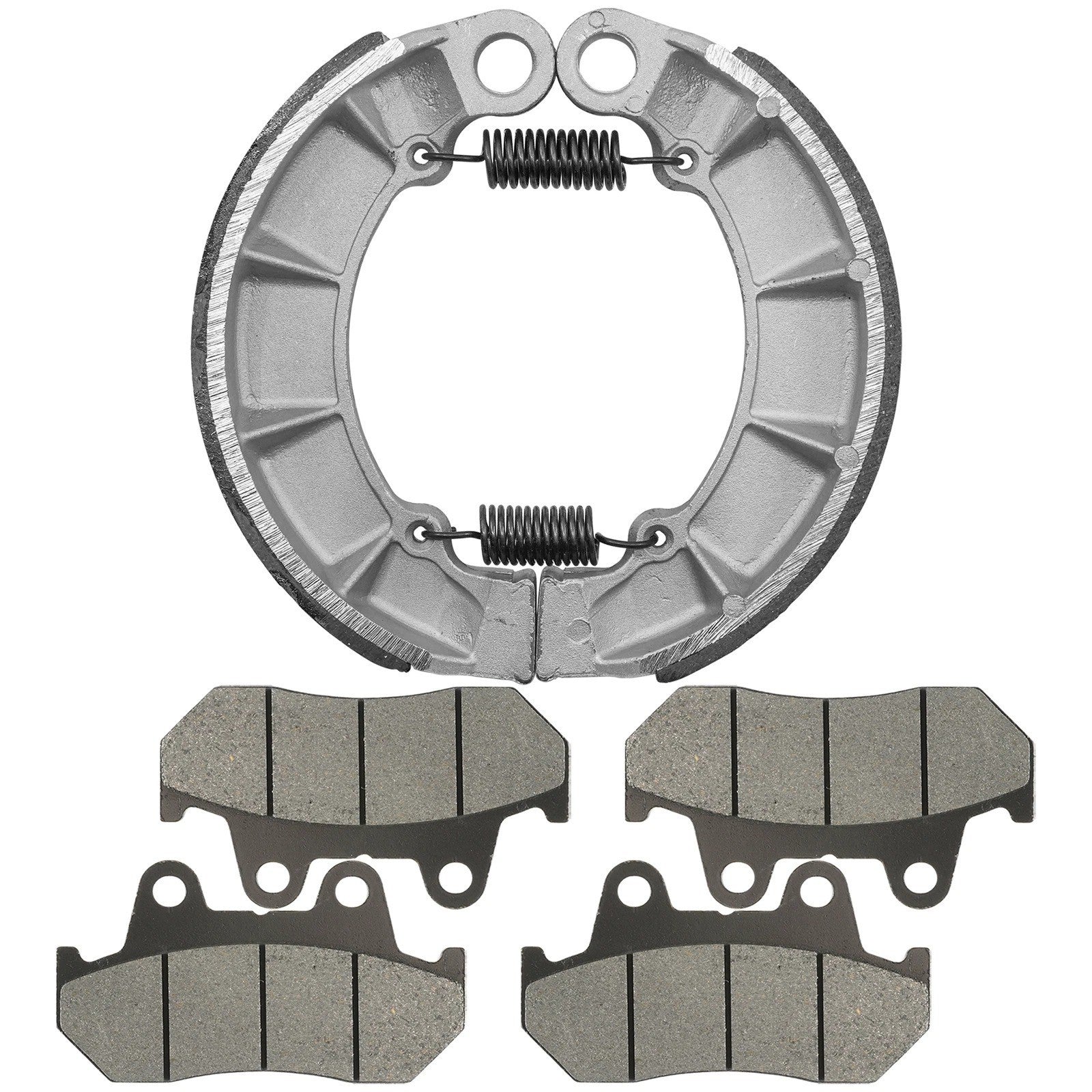 for Honda VT700C Shadow 700 1986 1987 Front Brake Pads & Rear Brake Shoes