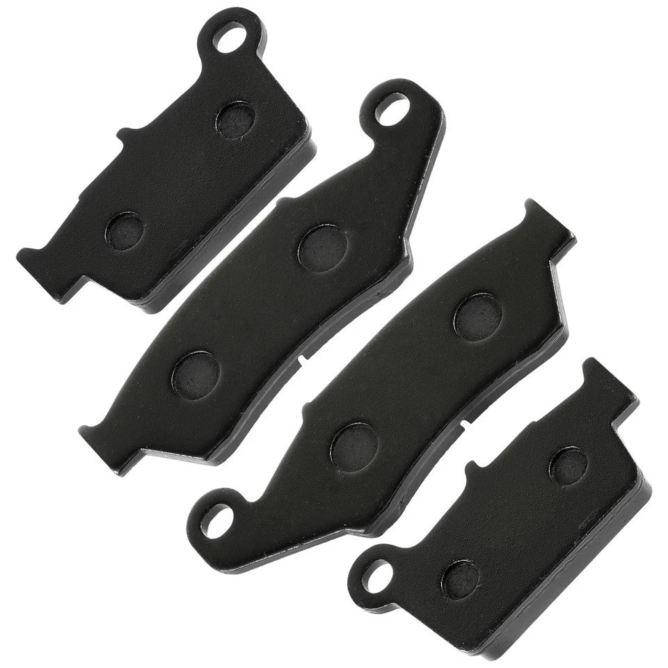 Caltric Front and Rear Brake Pads for Kawasaki KX450 KX450F 2006-2019