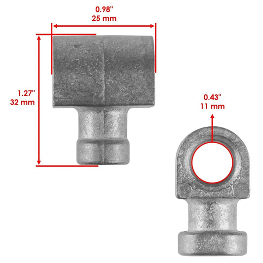 2 Deck Lift Trunnion fits John Deere GX21718 Deck Lift Trunnion 