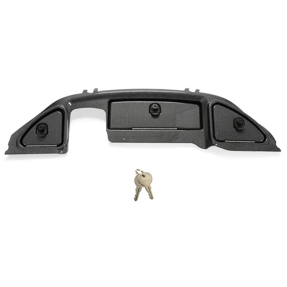 Dash Kit Carbon Fiber Style For Club Car Precedent Tempo Golf Cart 2008.5-up