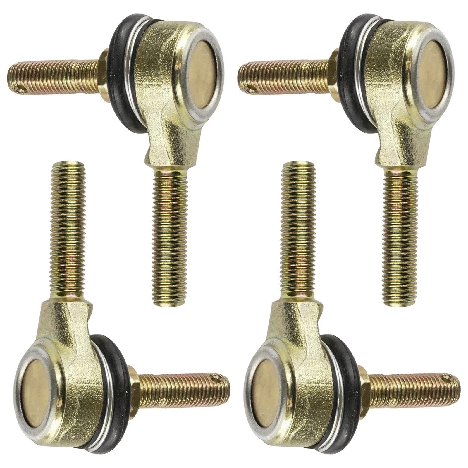 2 Sets of Tie Rod End Kit for Suzuki LT250 LT250R LT-250R Quadracer 250 1985-92