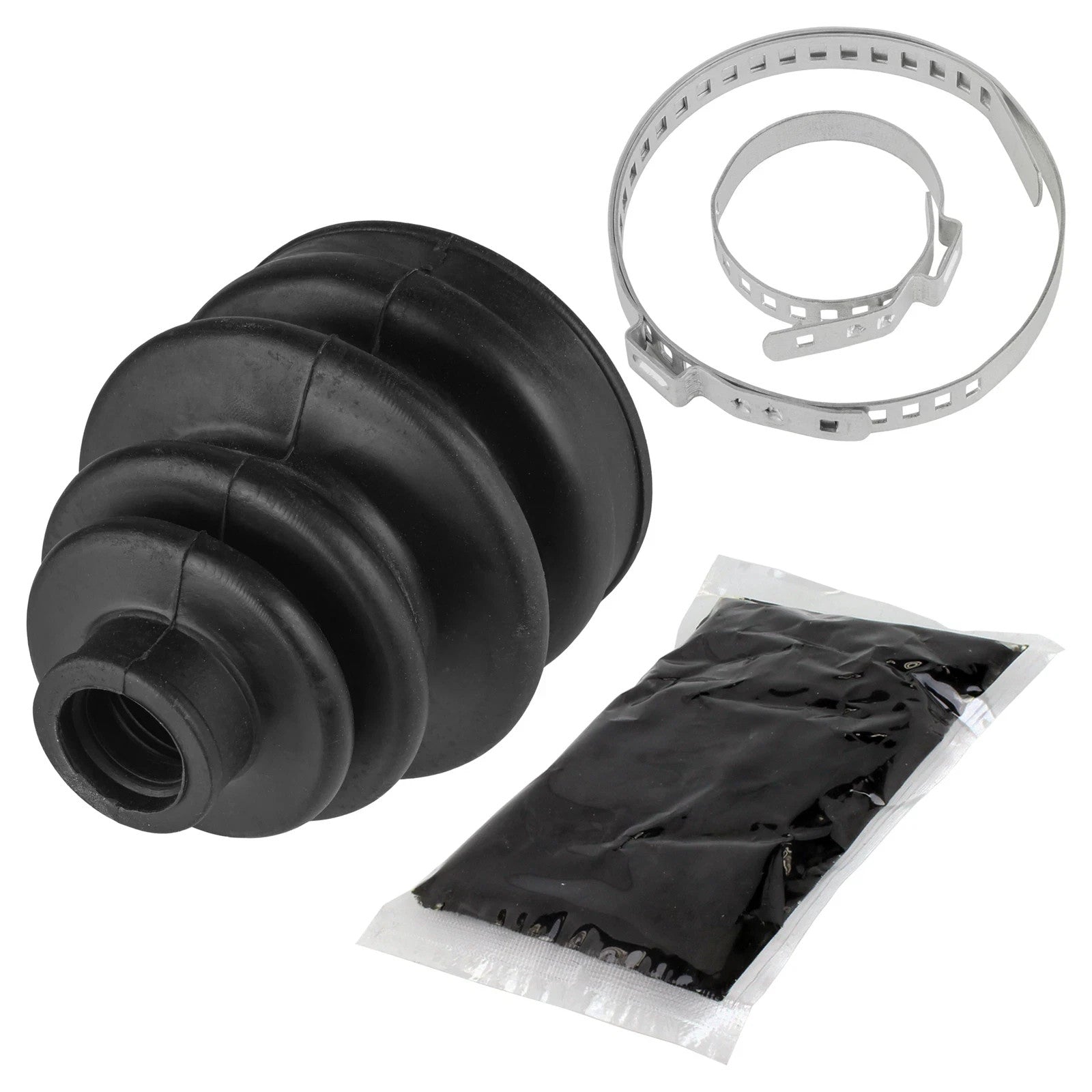 Caltric Front Outer CV Boot Kit For Kawasaki Mule 4010 Trans4X4 KAF620 2009-2021