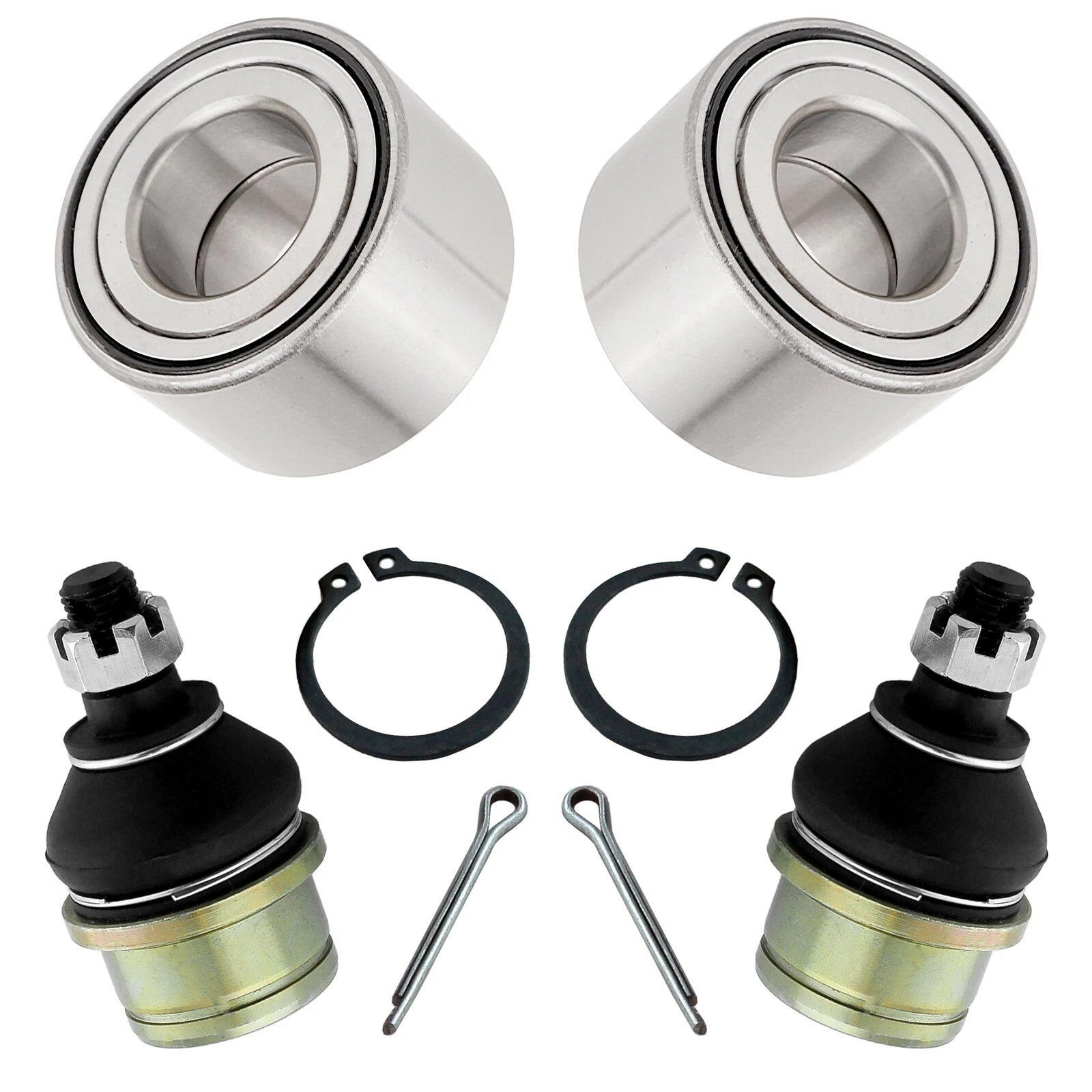 2 Front Wheel Knuckle Ball Bearing Joint For Honda TRX420 Rancher 420 4X4 14-24
